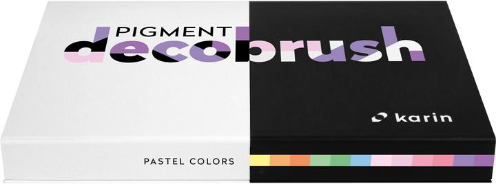 Karin Deco Brush (Couleurs pastel, 12 x)