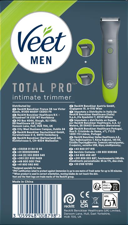 Produktbild Veet Men Intimate Trimmer