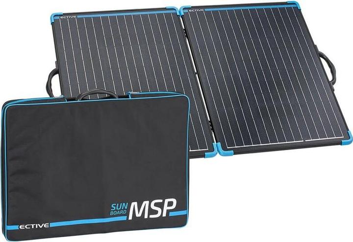 Image du produit Ective SunBoard 120W valise solaire 12V sac solaire panneau solaire pliable (120 W, 6.30 kg)