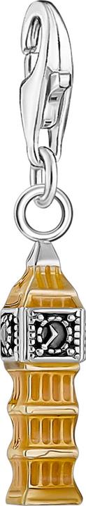Thomas Sabo Charm-Anhänger London Big Ben Silber (925er Silber, Emaille)