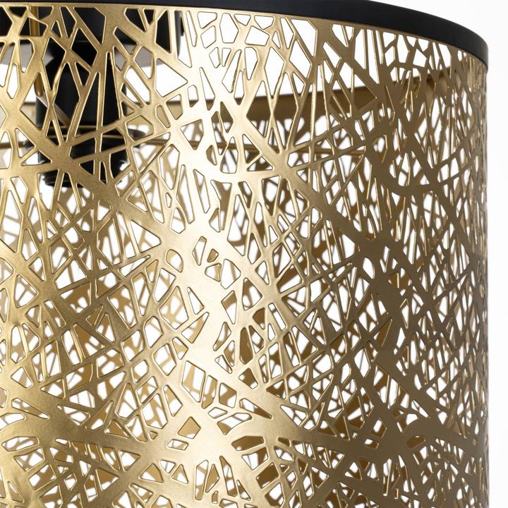 Immagine prodotto Lindby Plafoniera Yonah in metallo nero oro (E27)