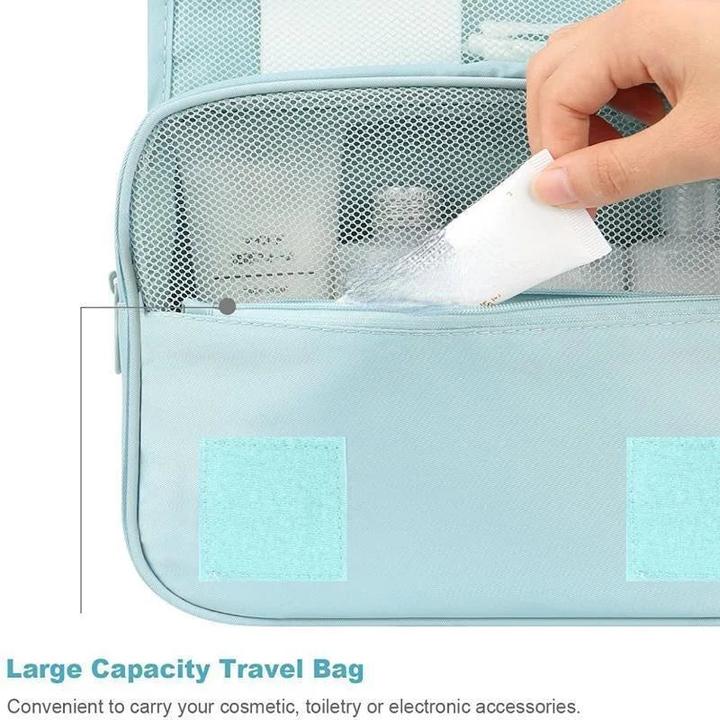 Produktbild Only-Bags.Store Kulturbeutel, Make-up-Taschen, solide, faltbar, Kosmetiktaschen, Reisen, PVC, wasserdicht