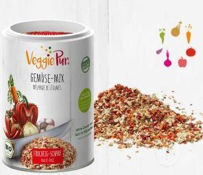 Produktbild Veggiepur Bio Gemüse-Kräuter Fruchtig-Scharf (130 g)
