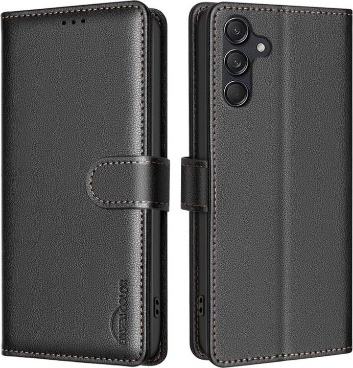Binfen Color Galaxy A56 - BINFEN Leder Etui Hülle mit RFID Blocker (Samsung Galaxy A56)