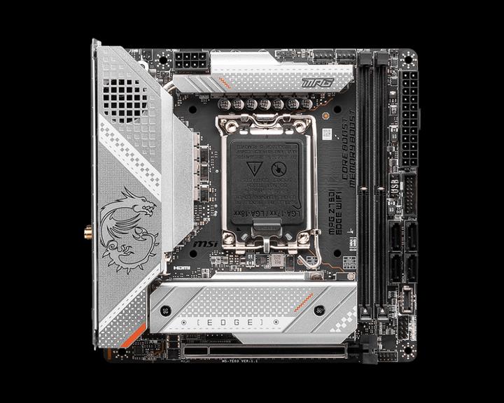 Actual product image MSI MPG Z790I Edge WIFI (LGA 1700, Intel Z790, Mini-ITX)