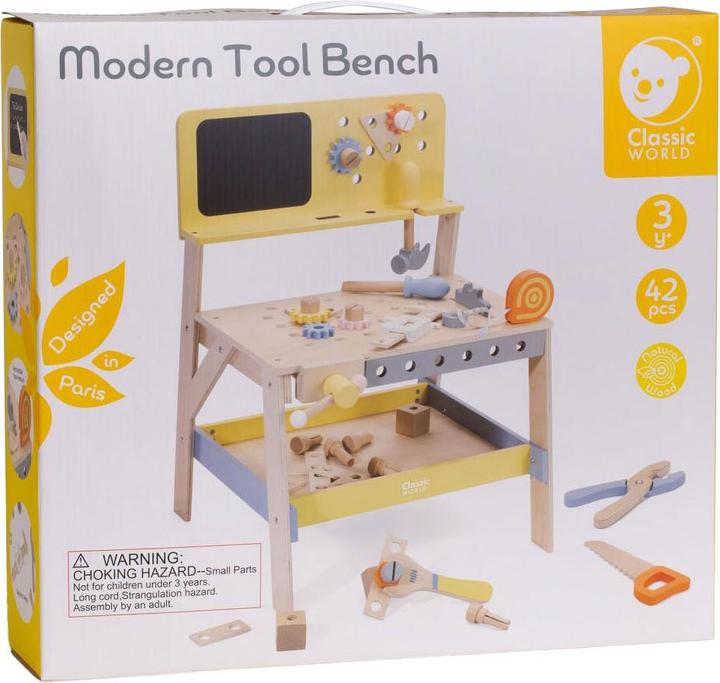 Productafbeelding Classic World Houten instrumentenfabriek met 27 EL krediettafel.