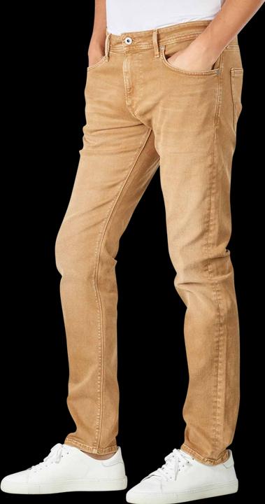 Actual product image Pepe Jeans Stanley Colour Denim Tapered Fit Camel