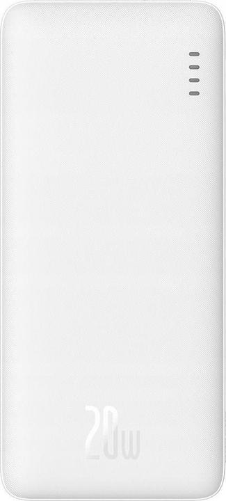 Actual product image Baseus Airpow 10000mAh 20W powerbank (white) (10000 mAh, 20 W, 74 Wh)