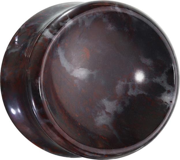 Produktbild Star Piercing Flared Plug aus Blutstein (ohne Messing, Titan G23)