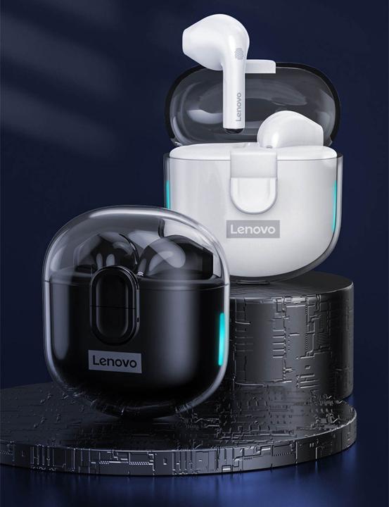 Actual product image Lenovo LP12 TWS earphones (white) (NC, 3.50 h, Wireless)