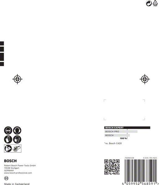 Produktbild Bosch Professional Zubehör Expert M480 Starter-Set (80, 120, 180)