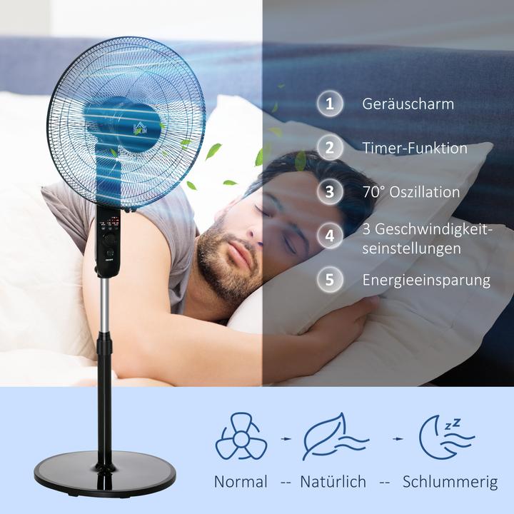 Produktbild Homcom Standventilator mit Fernbedienung
