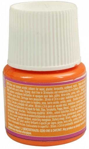 Actual product image Pebeo Deco Glossy acrylic paint (Orange, 45 ml)