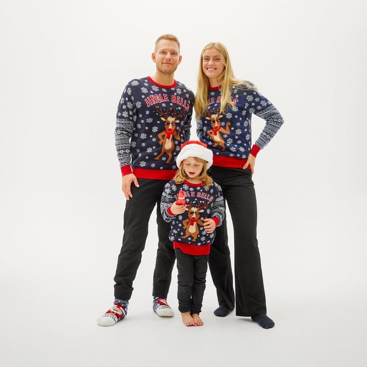 Actual product image Christmas Sweats Jingle Bells LED Sweater (XL)