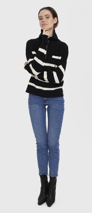 Immagine prodotto Vero Moda Camicetta con zip a collo alto (M)