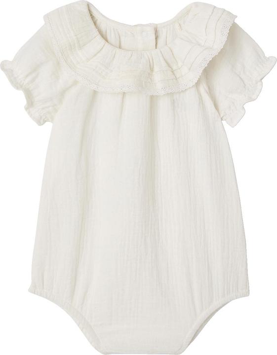Actual product image Vertbaudet Baby Body aus Musselin mit Volantkragen (80)
