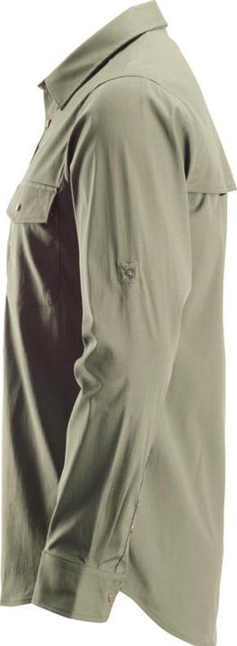 Actual product image Snickers Hemd langarm LW 8521 khaki S (S)