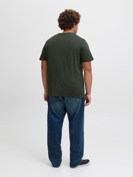 Actual product image Jack & Jones Plus Size Gedruckt T-shirt T-shirt (6XL)