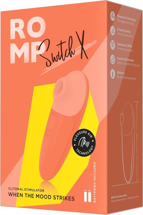 Actual product image Romp Switch X clitoral vibrator (1 pc)