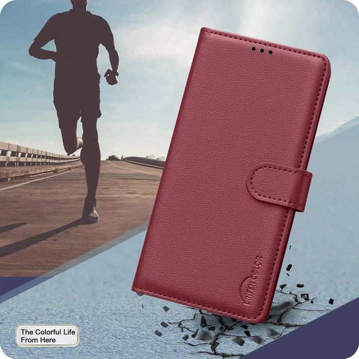 Image du produit Binfen Color Google Pixel 9a - BINFEN Leder Etui Hülle mit RFID Blocker (Google Pixel 9a)
