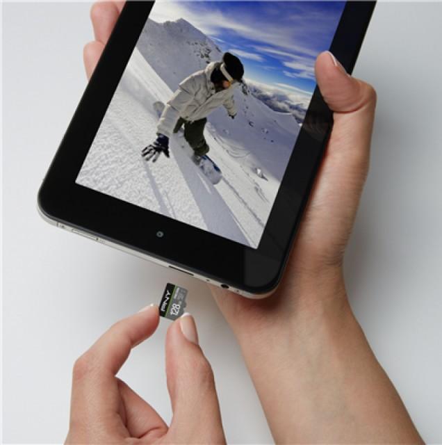 Actual product image PNY Pro Elite (128 GB, microSDXC, U3, UHS-I)