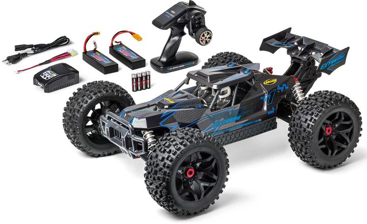Produktbild Carson 1:8 Virus Extreme 2.4G 100% RTR blau (RTR Ready-to-Run)