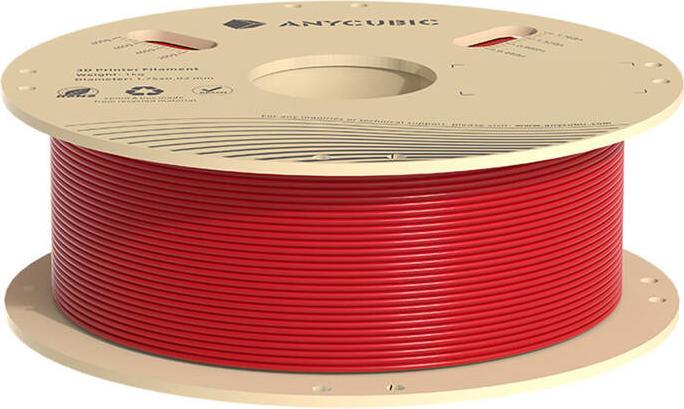 Produktbild Anycubic Filament PLA 1 KG (Czewony) (PLA, 1.75 mm, 1000 g, Rot)