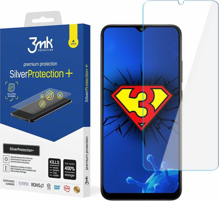 Image du produit 3MK Film de protection d'écran SilverProtection+, film de protection d'écran (1 pièce(s), Samsung Galaxy A03s)