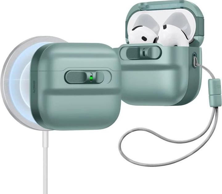 ESR Pulse Halolock Magsafe Case for AirPods 4 - Green (Headphone sleeve)