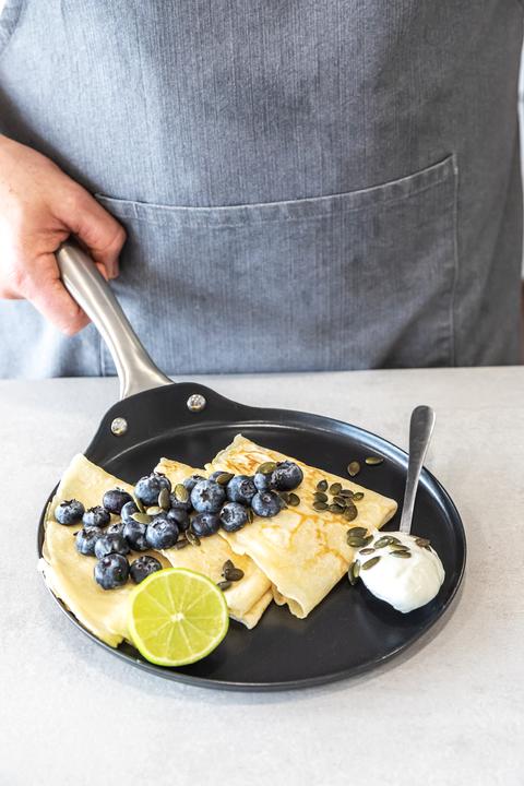Actual product image Master Class Crêpe pan (24 cm, Crêpe pan, Stainless steel)
