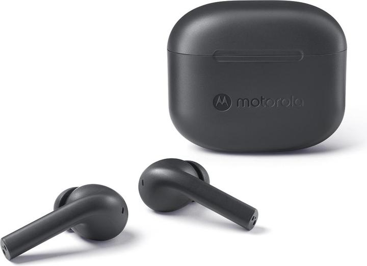 Immagine prodotto Motorola Auricolari True Wireless | Moto Buds 065 | Microfono incorporato | Bluetooth | Notte senza luna (5 h, Senza fili)