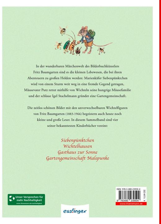 Produktbild Heinemann:Wichtelgeschichten (Deutsch, Erich Heinemann, Fritz Baumgarten, 2024)