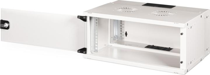 Immagine prodotto Digitus Alloggiamento a parete 19" 4U, SOHO PRO 237 x 540 x 400 mm, grigio (4 HE, Rack da 19 pollici)