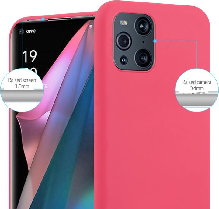 Productafbeelding Cadorabo TPU Candy Cover (Oppo Find X3 Pro)