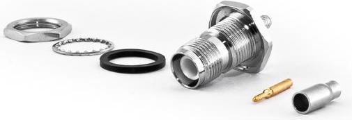 Produktbild Varia RP-TNC-Einbaubuchse für RG316 Kabel, Crimp Version