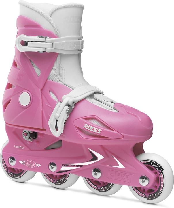 Actual product image Roces Kids inline skates Orlando III (size: 30.0-35.0 (wheels 72 mm), deep/pink) (30, 35)