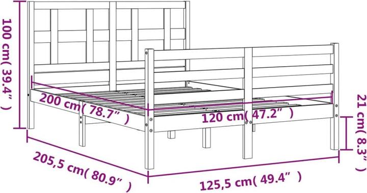 Produktbild VidaXL Fenngunde (120 x 200 cm)