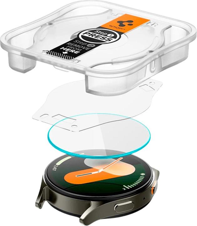 Image du produit Spigen Glas.tR EZ Fit Samsung Galaxy Watch 7 40mm 2-Pack
