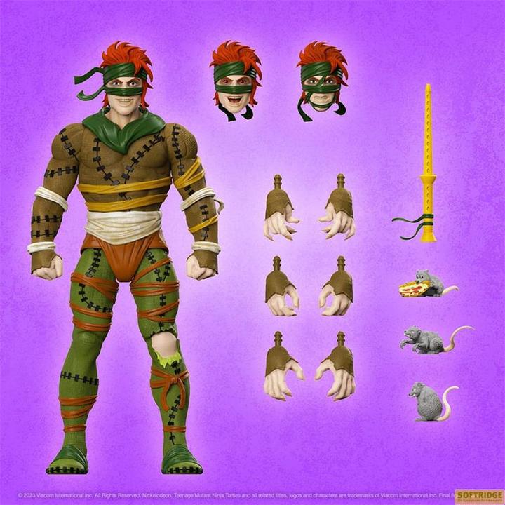 Produktbild Super7 Teenage Mutant Ninja Turtles figurine Ultimates Rat King 18 cm