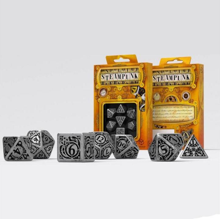 Actual product image Q Workshop SMST35 - Metal Steampunk Dice Set (7)