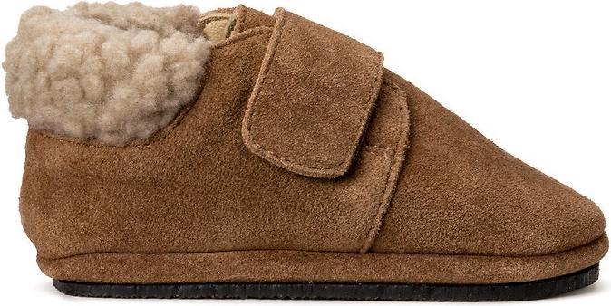 Immagine prodotto La Redoute Collections Calde pantofole in pelle con chiusura a velcro (20)