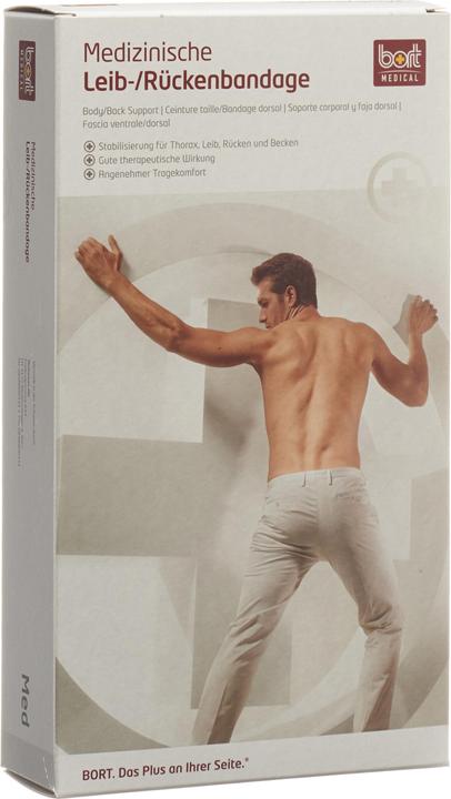 Bort Medical elastischer Geradehalter weiss