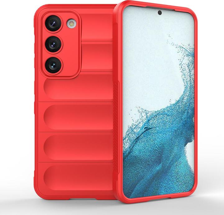 Productafbeelding Hurtel Magic Shield hoesje voor Samsung Galaxy S23+ flexibele gepantserde hoes rood (Samsung Galaxy S23+)