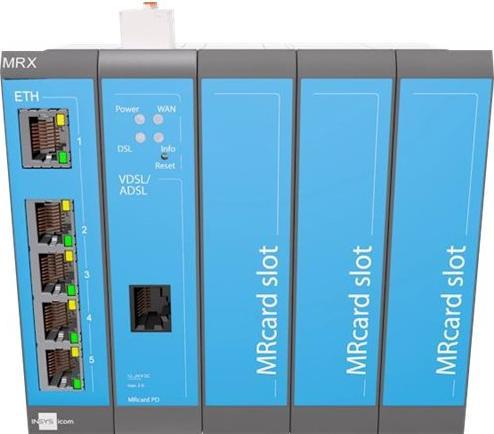 Produktbild Insys smart MRX routers combine KRITIS level IT security and state-of-the-art technology with high c