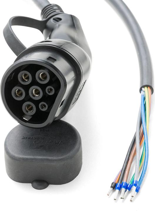 Actual product image Ratio Electric Replacement charging cable E-line type 2 (Hard wired, 11 kW, 16 A, 15 m)