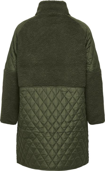 Actual product image Only High closed curve coat quilted jacket (M)