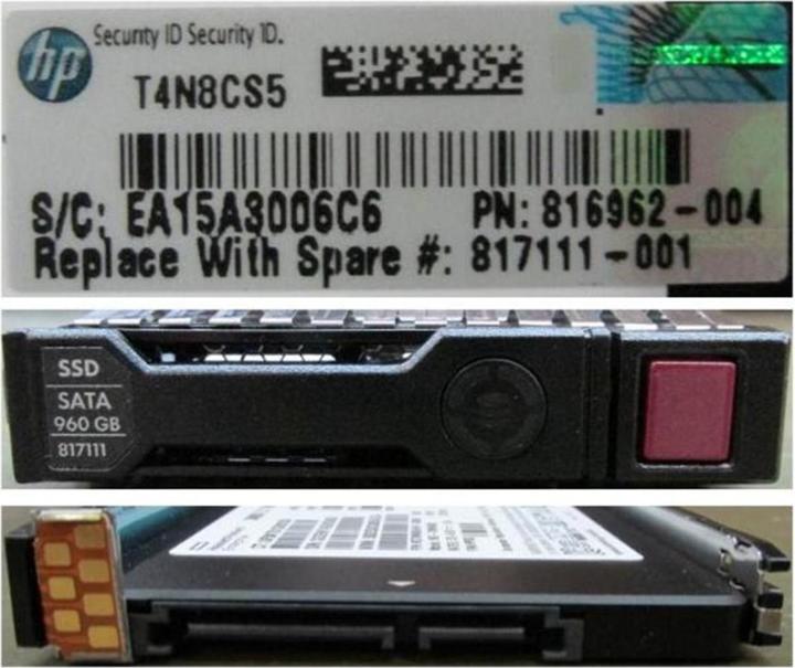 Immagine prodotto HPE 960 GB SSD hot-plug da 2,5 pollici (960 GB, 2.5")