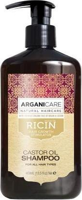 Image du produit Arganicare Shampooing à l'huile de castor Stimulation de la croissance des cheveux 400Ml (400 ml, Shampoing liquide)