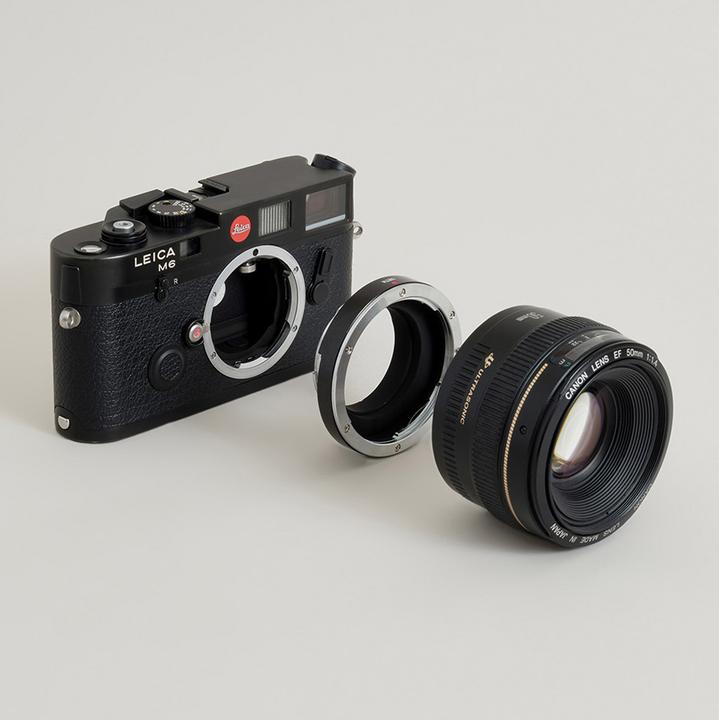 Actual product image Urth Lens Mount Adapter: Compatible with Canon (EF / EF S) Lens to Leica M Camera Body