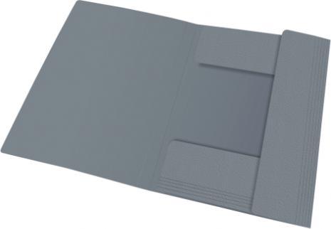 Actual product image Elba EUROFOLIO corner file, DIN A4, 0.7 mm, grey Thickness: 0.7 mm, with inscription label, made of (A4, 1 x)